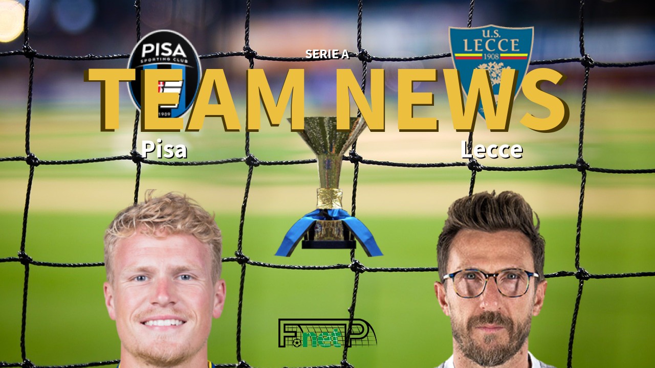 Serie A News: Pisa vs Lecce Confirmed Line-ups