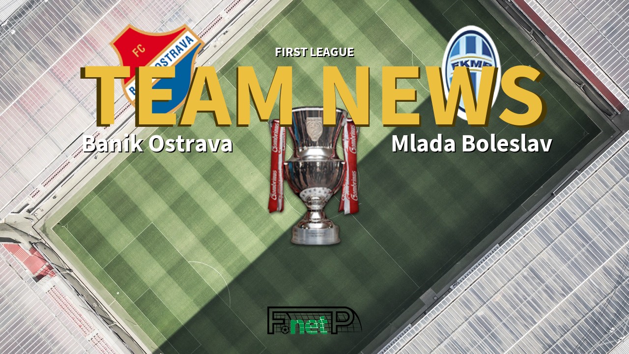 First League News: Baník Ostrava vs Mladá Boleslav Confirmed Line-ups