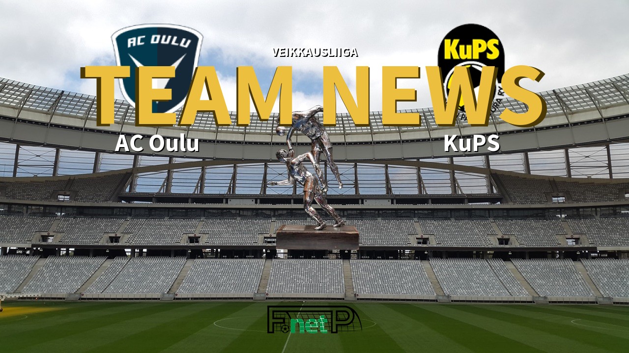 Veikkausliiga News: AC Oulu vs KuPS Confirmed Line-ups