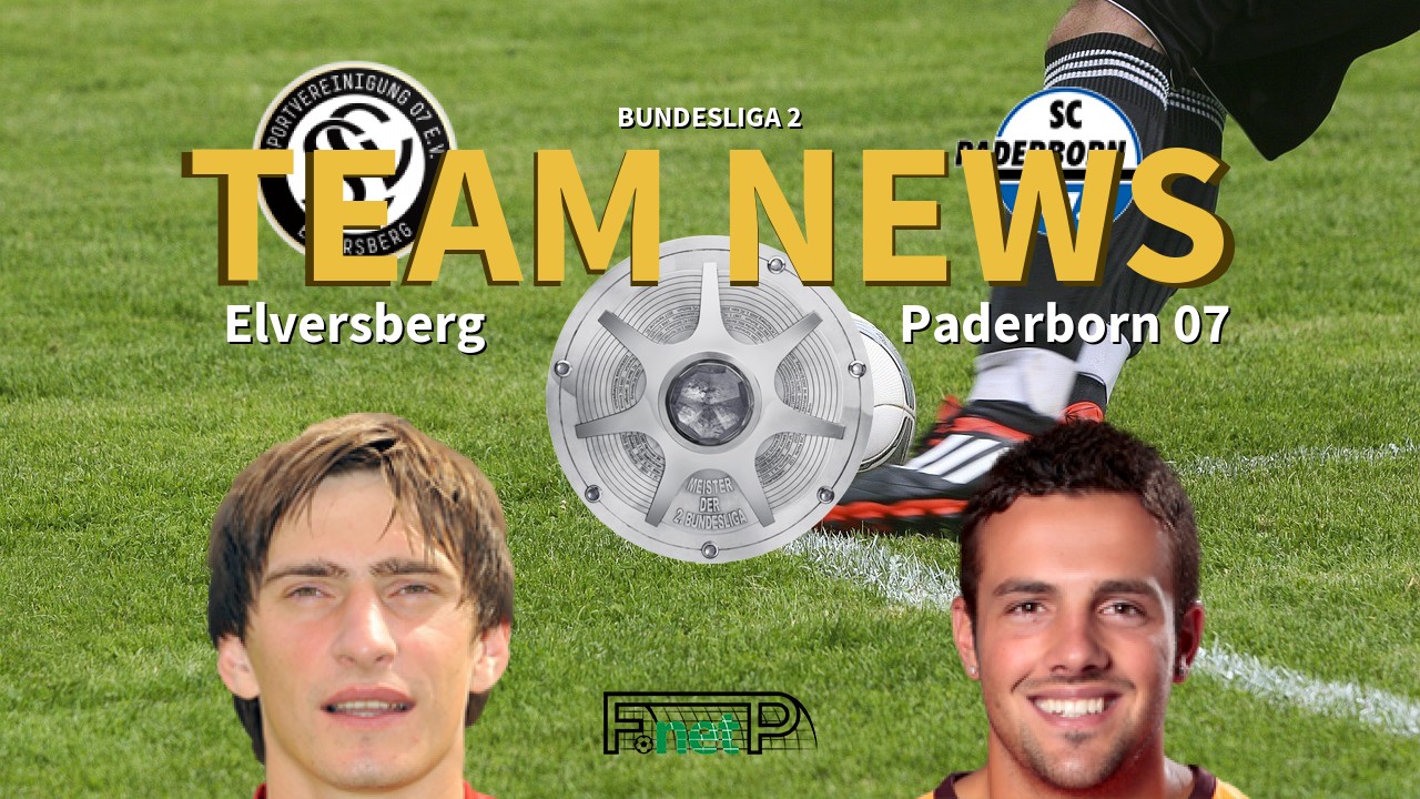 Bundesliga 2 News: Elversberg vs Paderborn Confirmed Line-ups