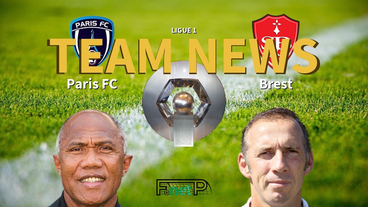 Ligue 1 News: Paris FC vs Brest Confirmed Line-ups