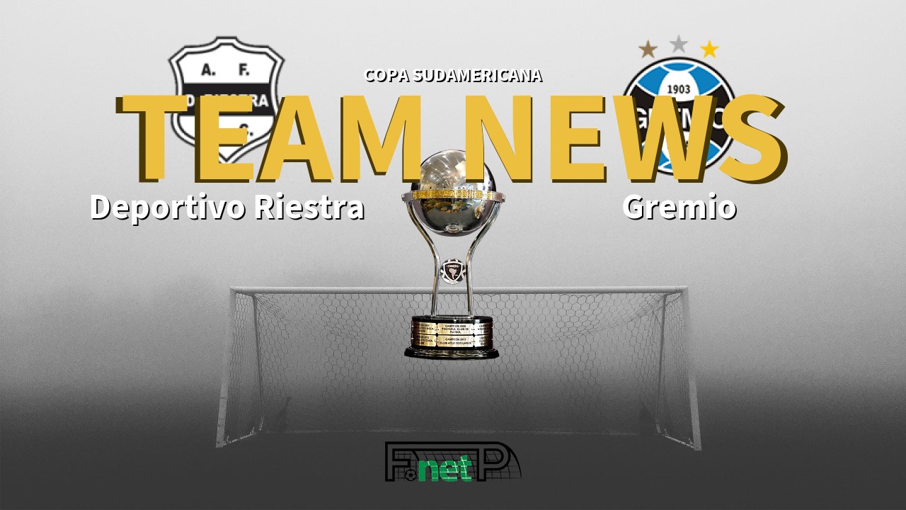 Copa Sudamericana News: Deportivo Riestra vs Grêmio Confirmed Line-ups