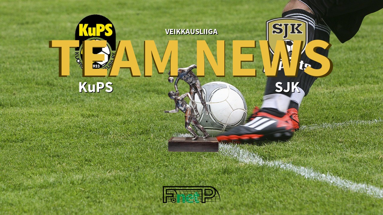 Veikkausliiga News: KuPS vs SJK Confirmed Line-ups