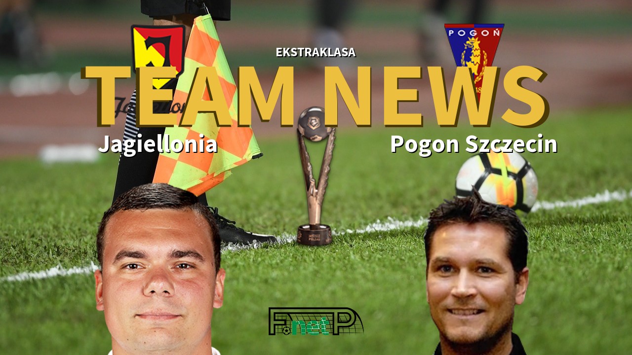 Ekstraklasa News: Jagiellonia Białystok vs Pogon Szczecin Confirmed Line-ups