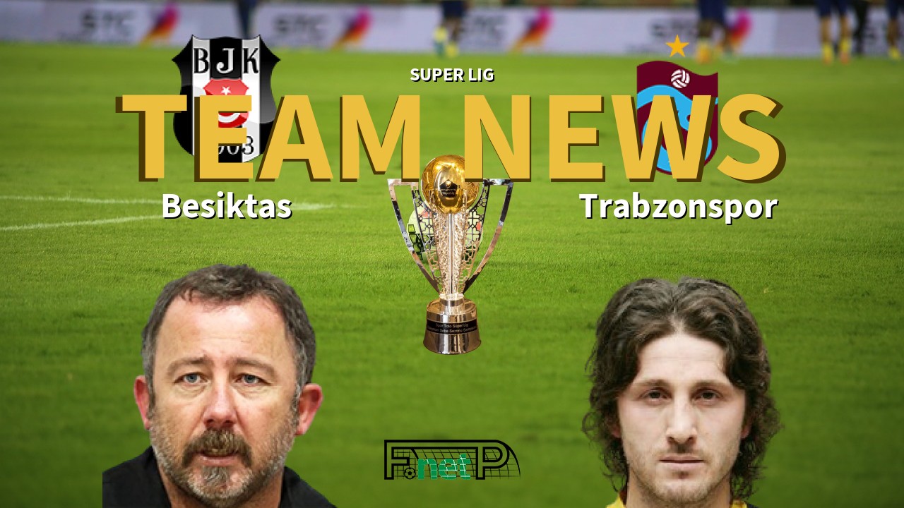 Super Lig News: Beşiktaş vs Trabzonspor Confirmed Line-ups