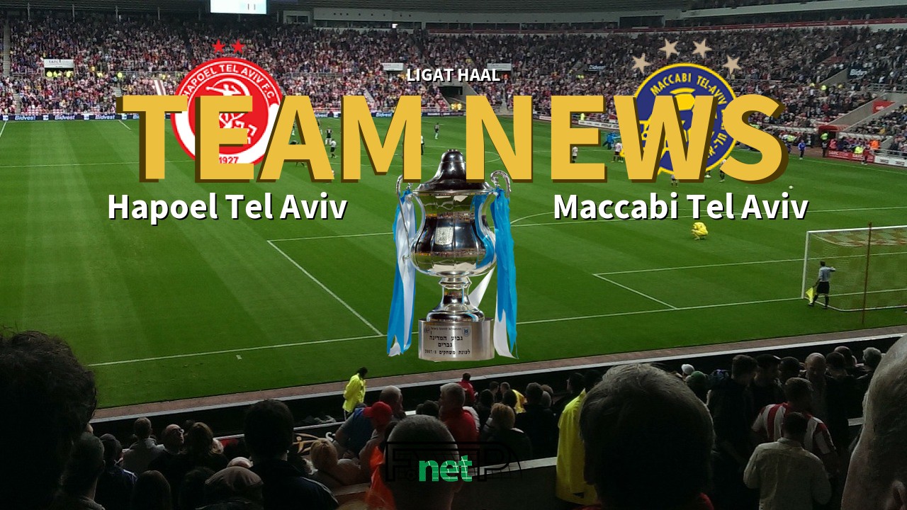 Ligat HaAl News: Hapoel Tel Aviv vs Maccabi Tel Aviv Confirmed Line-ups