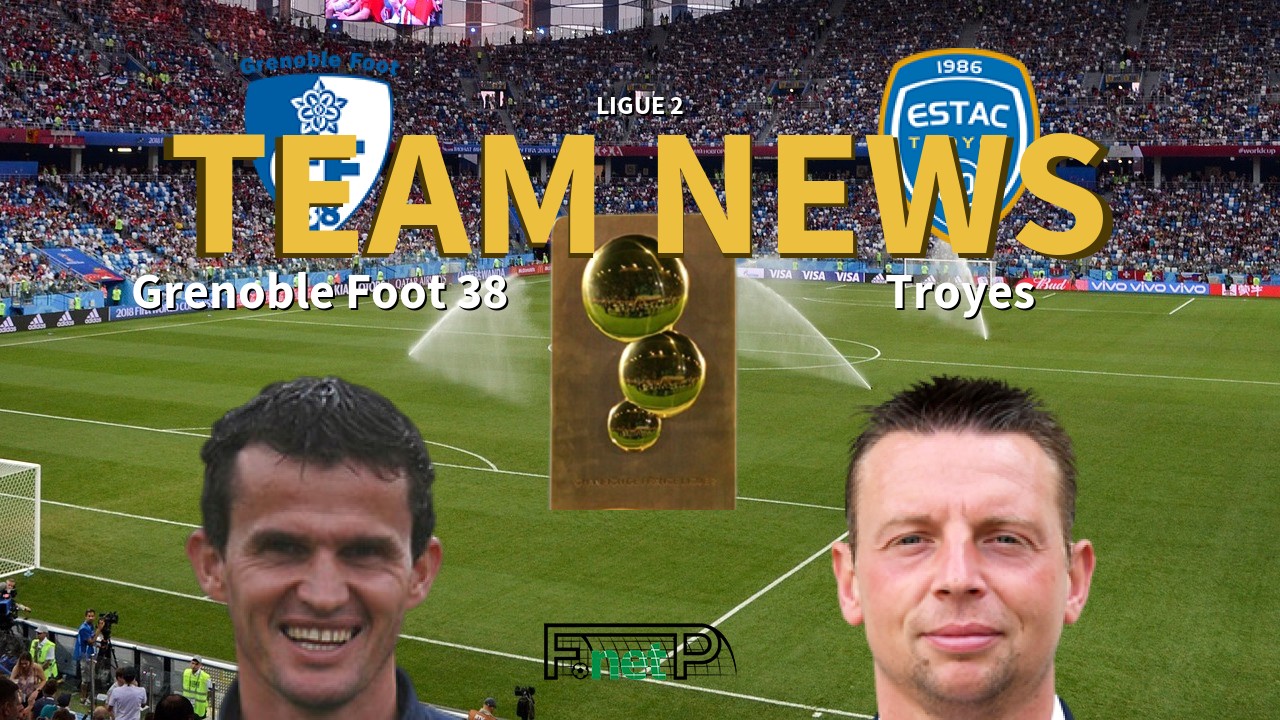 Ligue 2 News: Grenoble vs ESTAC Confirmed Line-ups