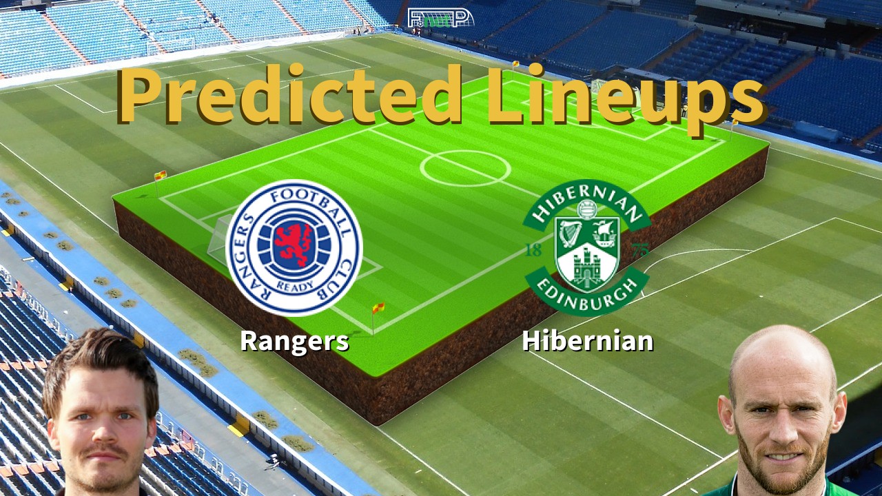 Predicted Lineups and Player Updates for Rangers vs Hibernian 13/05/26 - Premiership News