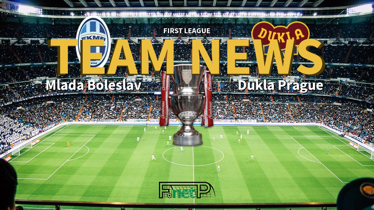 First League News: Mladá Boleslav vs Dukla Prague Confirmed Line-ups