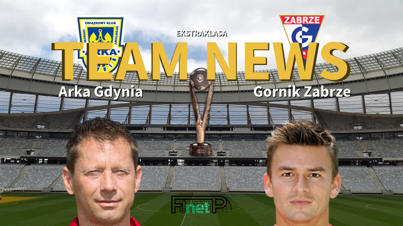 Ekstraklasa News: Arka Gdynia vs Górnik Zabrze Confirmed Line-ups