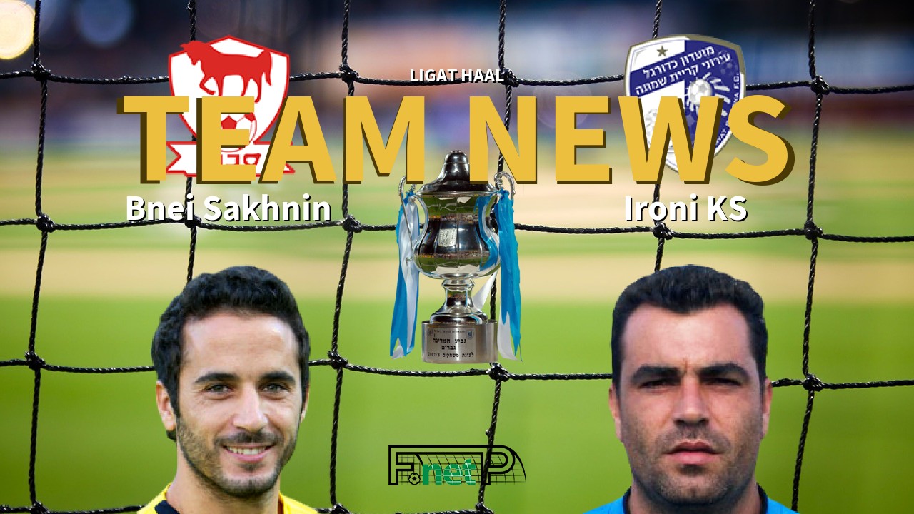 Ligat HaAl News: Bnei Sakhnin vs Ironi Kiryat Shmona Confirmed Line-ups