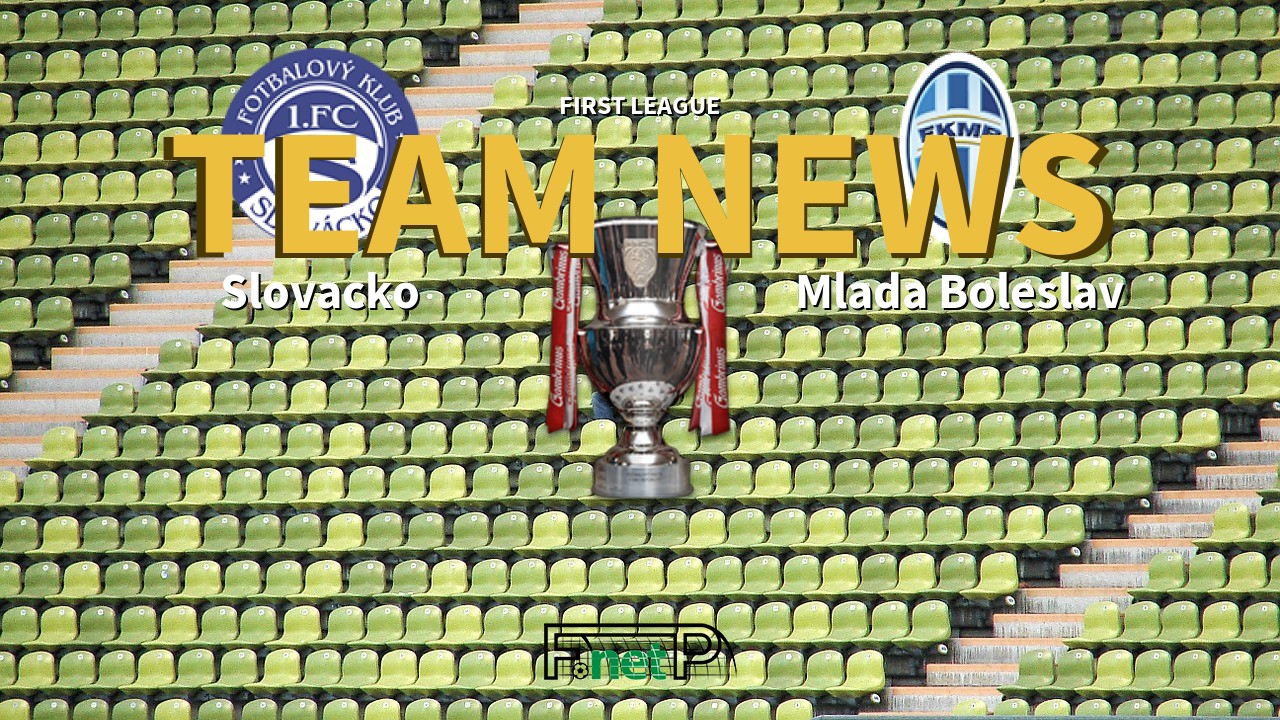 First League News: FC Slovácko vs Mladá Boleslav Confirmed Line-ups