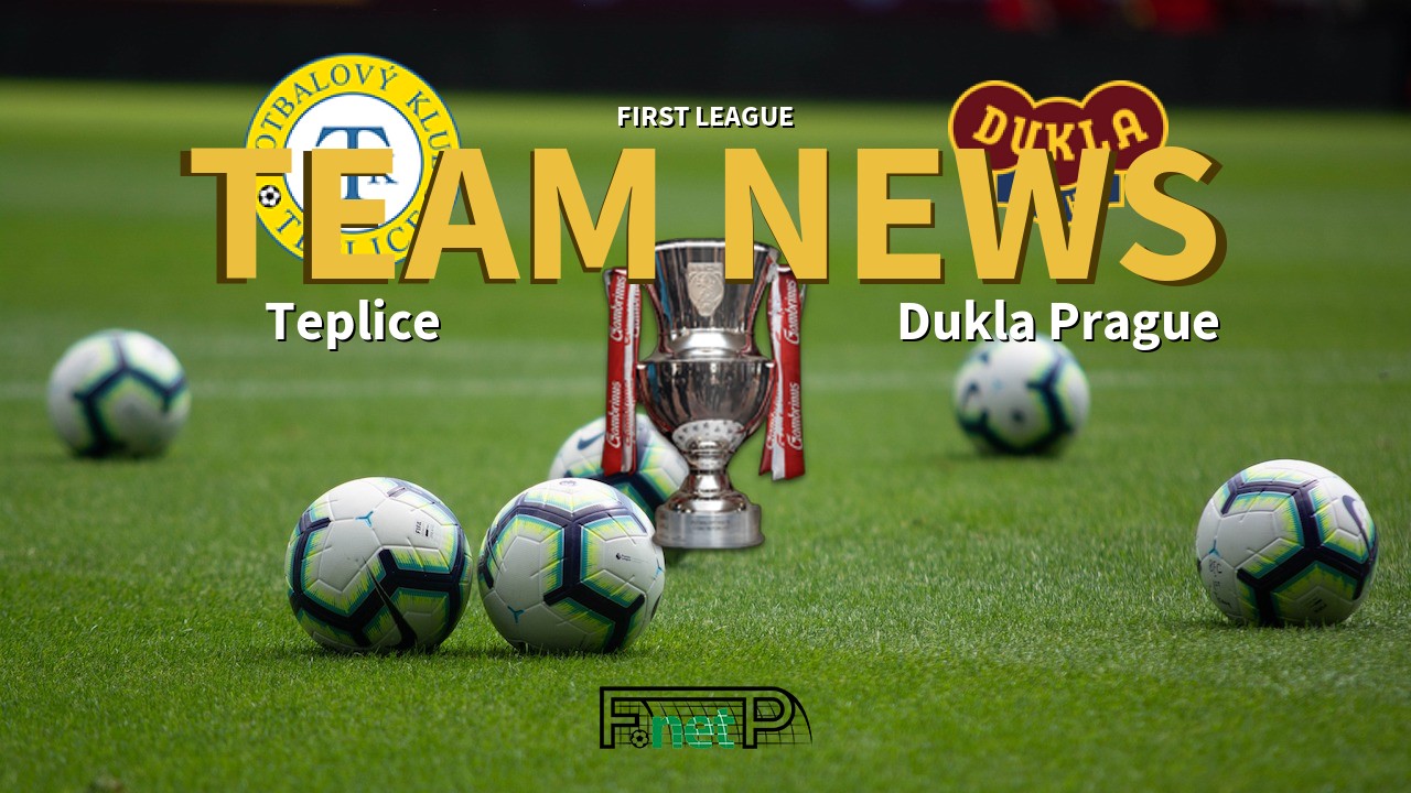 First League News: Teplice vs Dukla Prague Confirmed Line-ups