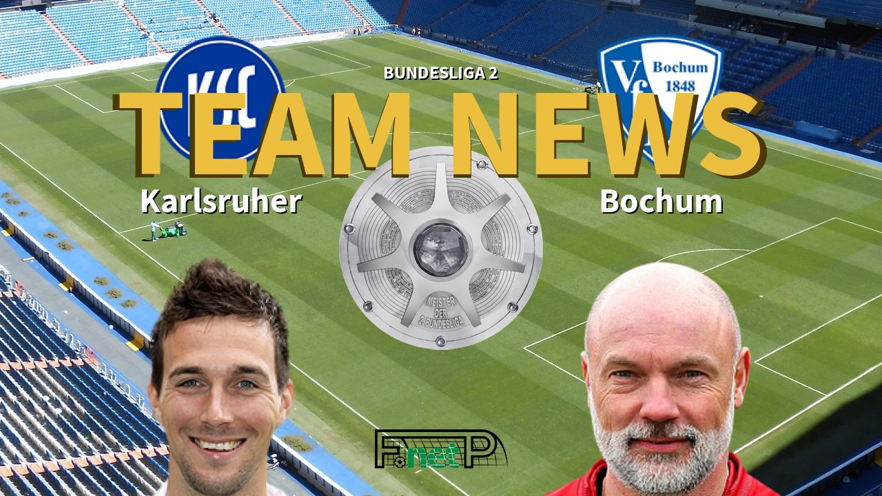 Bundesliga 2 News: Karlsruhe vs VfL Bochum Confirmed Line-ups