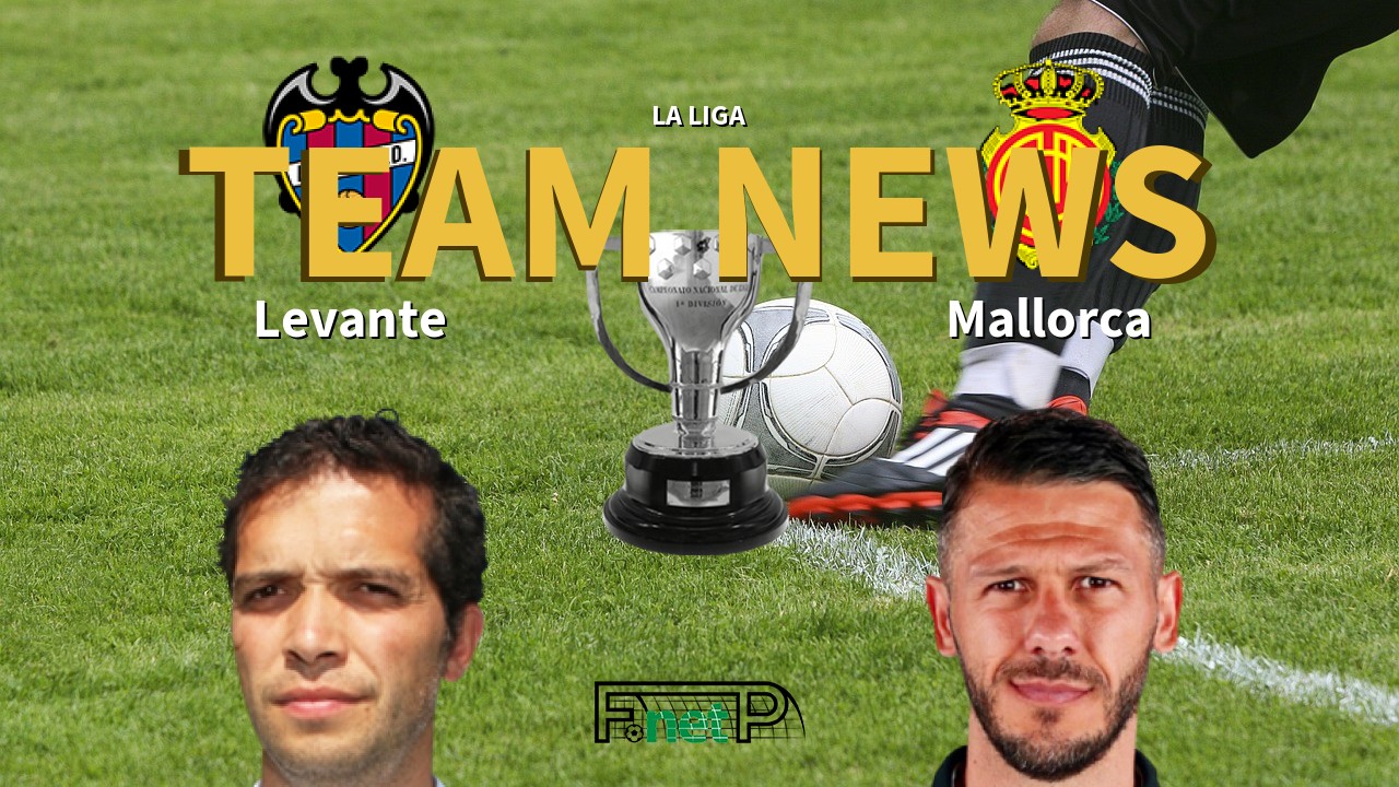 La Liga News: Levante vs Mallorca Confirmed Line-ups