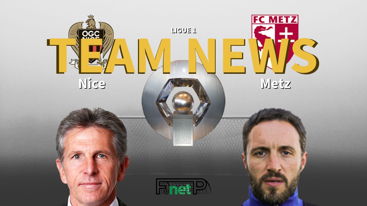 Ligue 1 News: Nice vs Metz Confirmed Line-ups