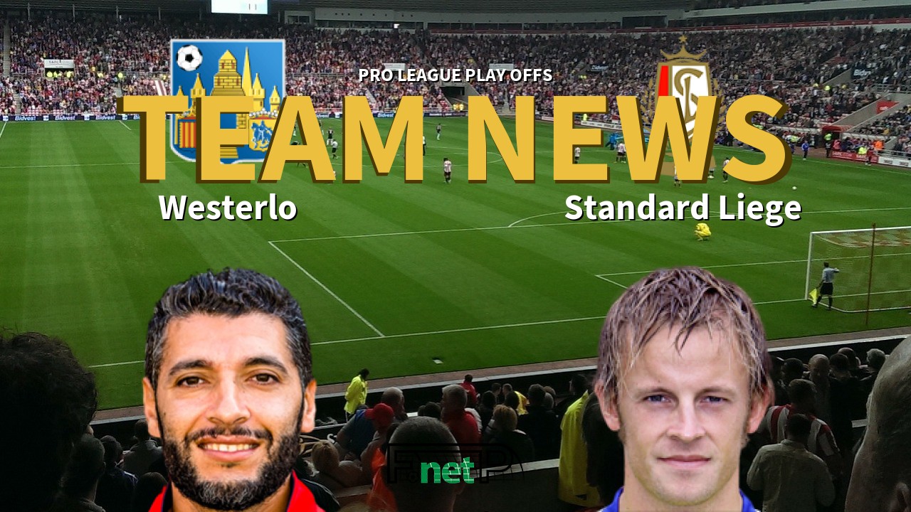 Pro League Play Offs News: KVC Westerlo vs Standard Liège Confirmed Line-ups