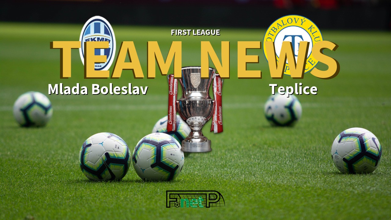 First League News: Mladá Boleslav vs Teplice Confirmed Line-ups