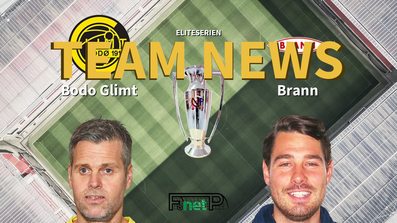 Eliteserien News: Bodo Glimt vs SK Brann Confirmed Line-ups