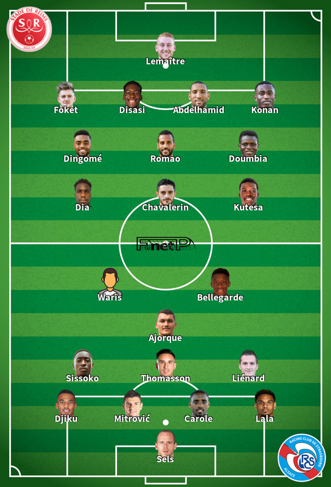 Strasbourg v Reims Predicted Lineups 09-02-2020