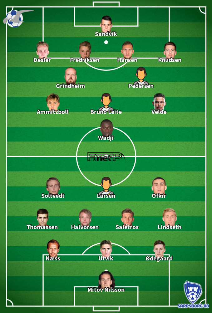 Sarpsborg 08 v FK Haugesund Predicted Lineups 29-07-2020
