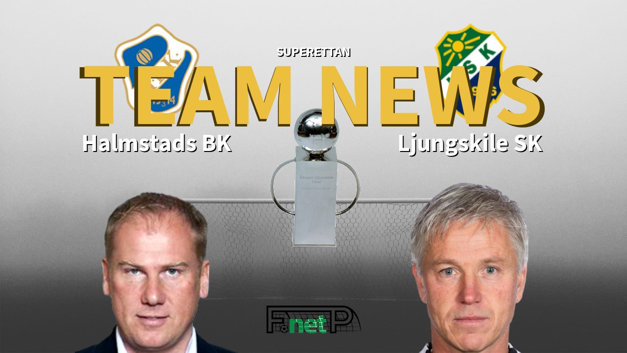 Superettan News: Halmstads BK vs Ljungskile SK Confirmed Line-ups
