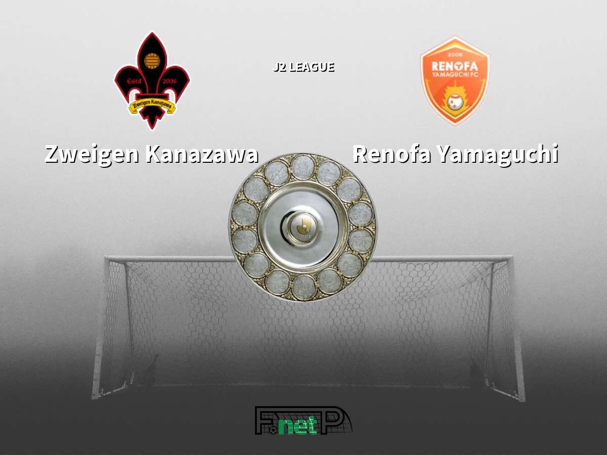 Zweigen Kanazawa Vs Renofa Yamaguchi Live Stream Odds H2h Tip 14 10