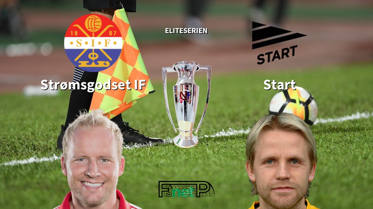 Strømsgodset IF vs Start Live Stream, Odds, H2H, Tip - 18/10/2020