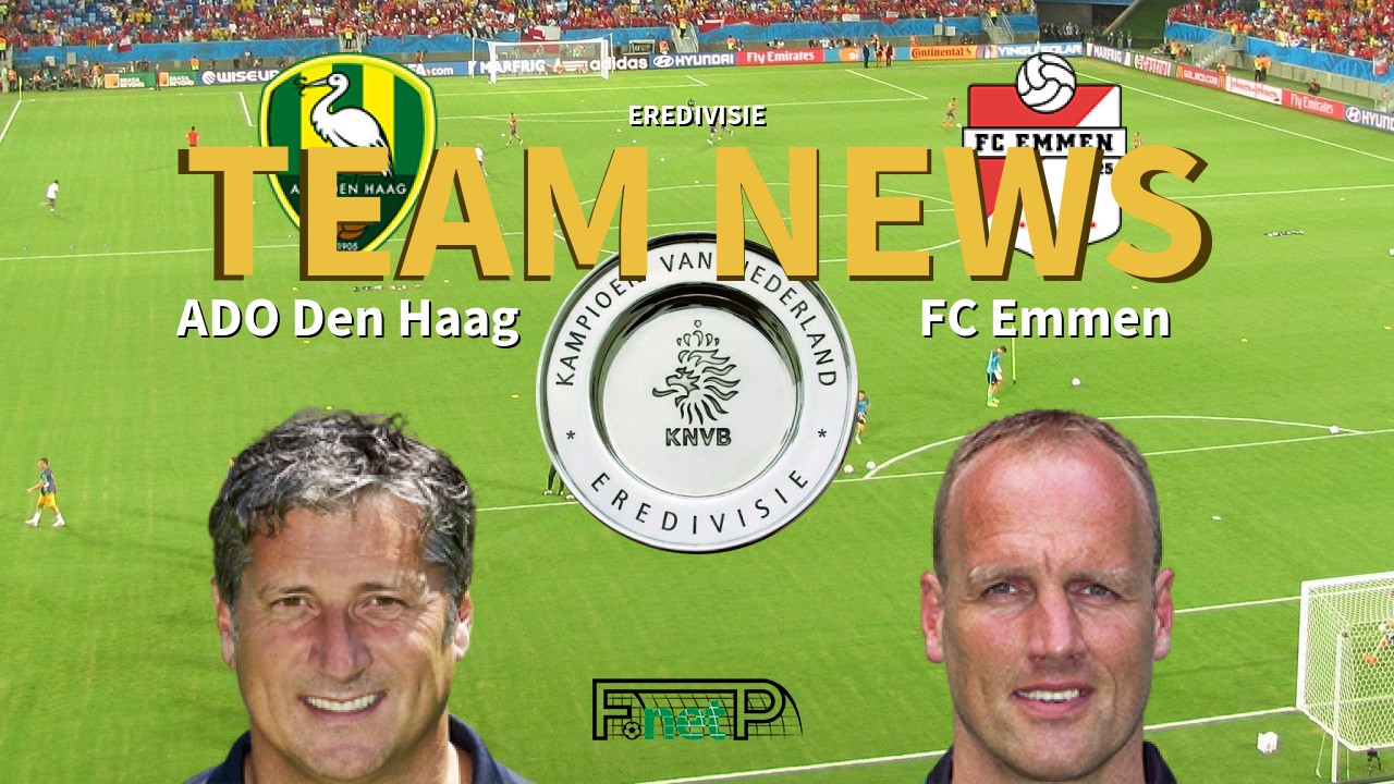 Eredivisie News Den Haag Vs Fc Emmen Confirmed Line Ups
