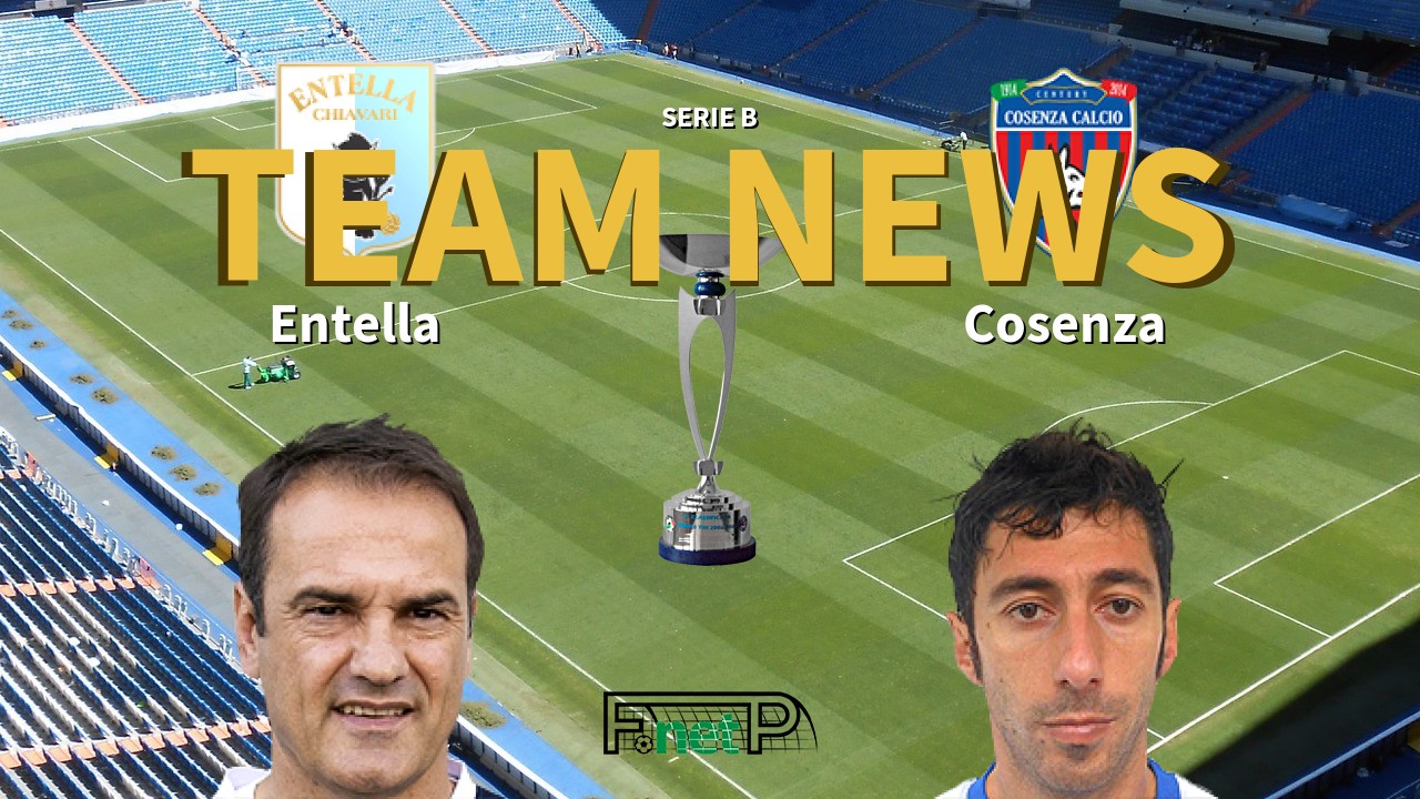Serie B News: Entella vs Cosenza Confirmed Line-ups