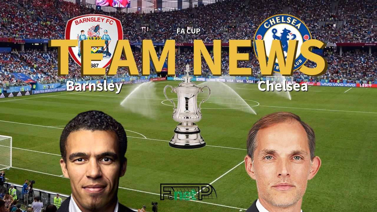 Team Sheet 2020/21. FA Cup BARNSLEY v CHELSEA 