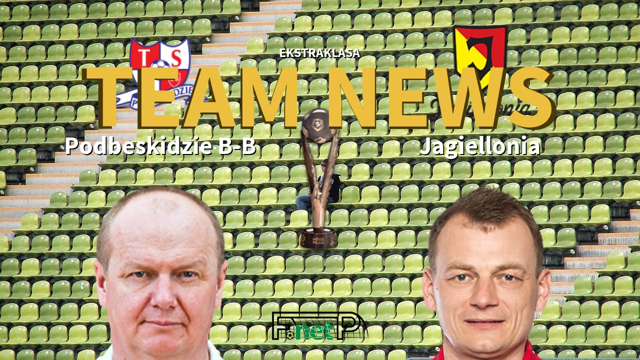 Ekstraklasa News: Podbeskidzie B-B vs Jagiellonia Białystok Confirmed Line-ups