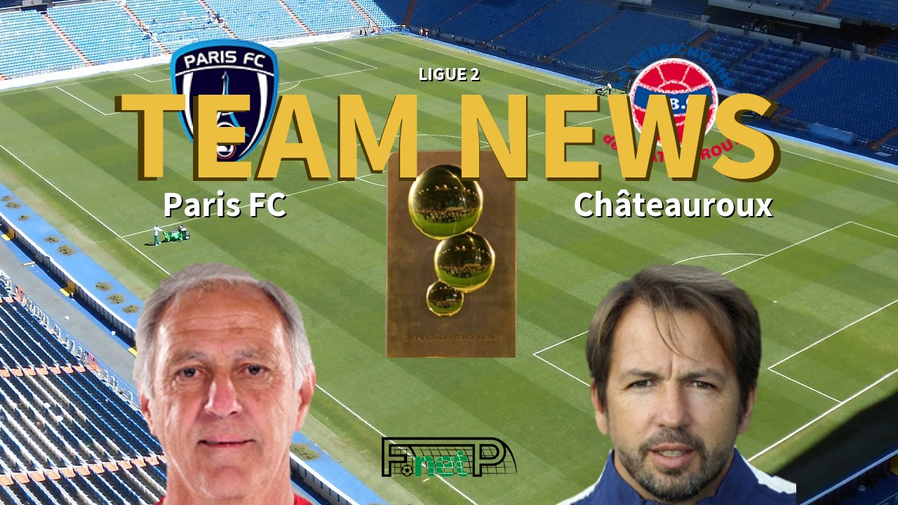 Ligue 2 News: Paris FC vs Châteauroux Confirmed Line-ups