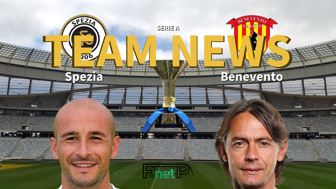 Serie A News: Spezia vs Benevento Confirmed Line-ups