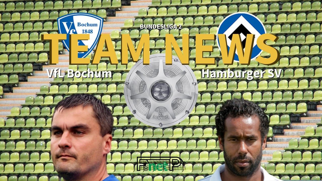Bundesliga 2 News: VfL Bochum vs Hamburg Confirmed Line-ups