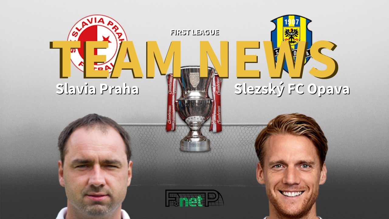 First League News: Slavia Prague vs Slezský FC Opava Confirmed Line-ups