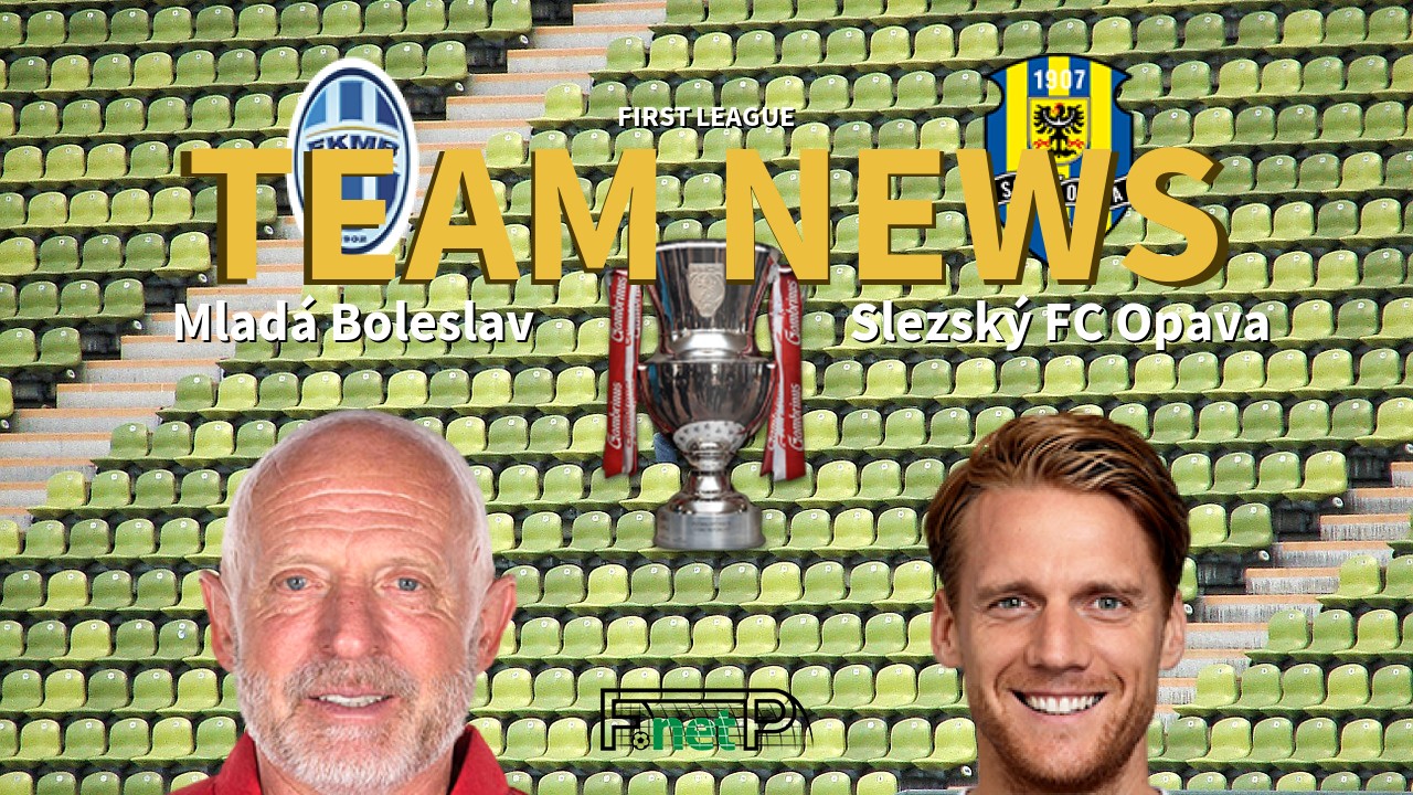 First League News: Mladá Boleslav vs Slezský FC Opava Confirmed Line-ups