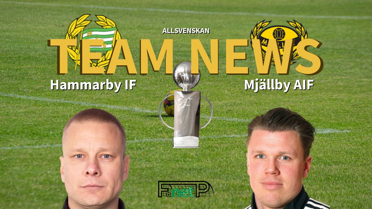 Allsvenskan News Hammarby If Vs Mjallby Aif Confirmed Line Ups