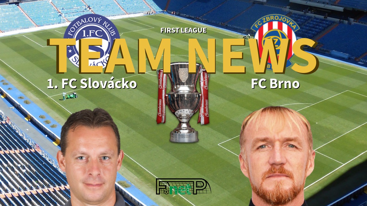 First League News Fc Slovacko Vs Fc Brno Confirmed Line Ups