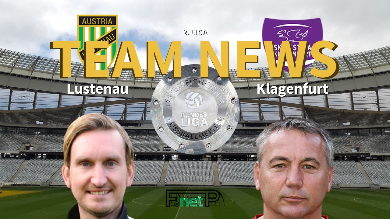 2 Liga News Sc Austria Lustenau Vs Austria Klagenfurt Confirmed Line Ups