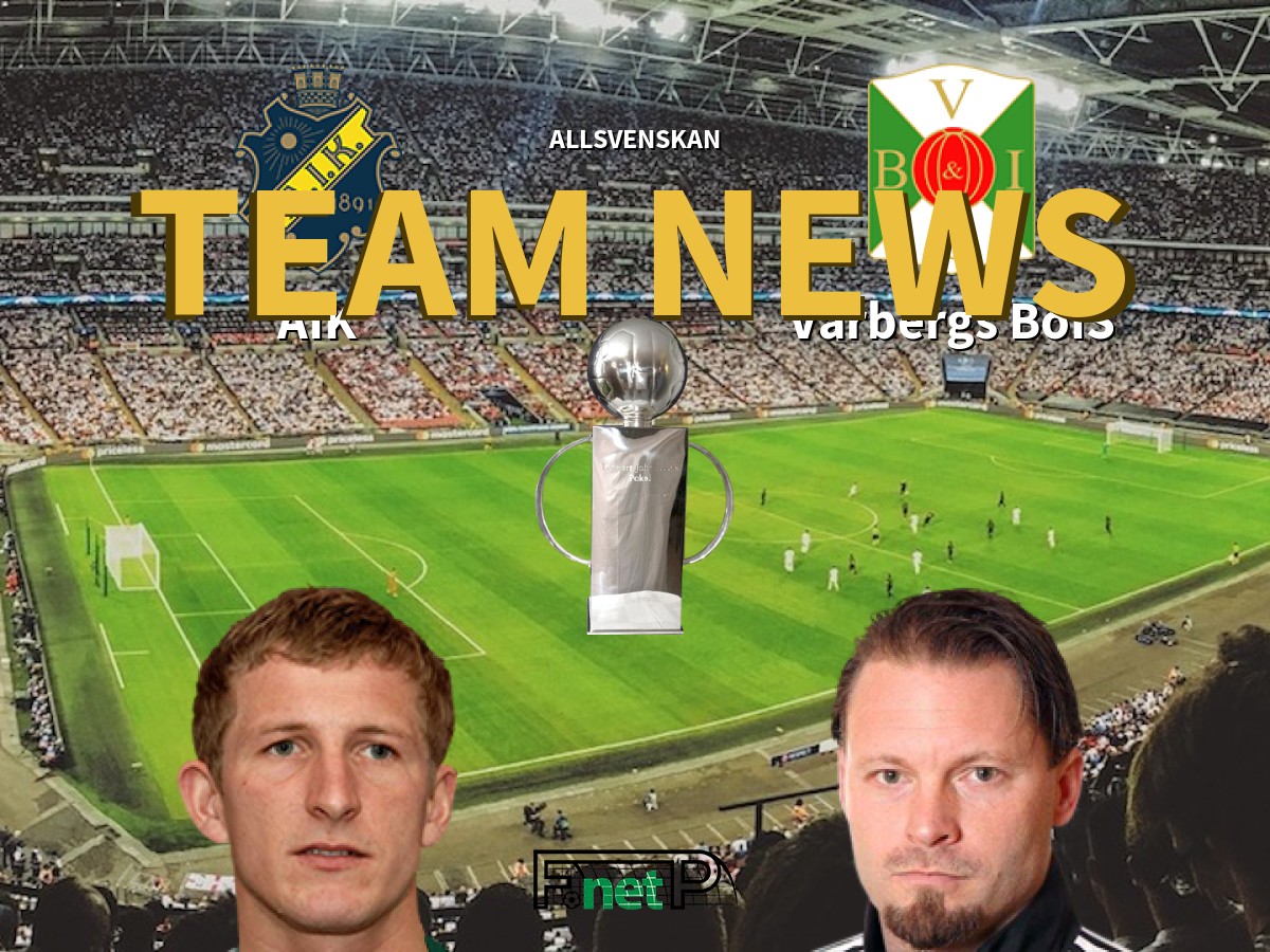 Allsvenskan News Aik Vs Varbergs Bois Confirmed Line Ups