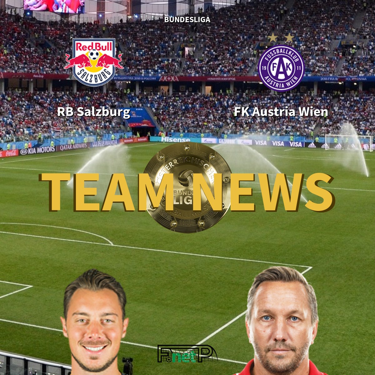 Bundesliga News Red Bull Salzburg Vs Austria Vienna Confirmed Line Ups