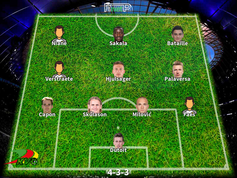 Predicted Lineups And Player Updates For Oostende Vs Kv Kortrijk